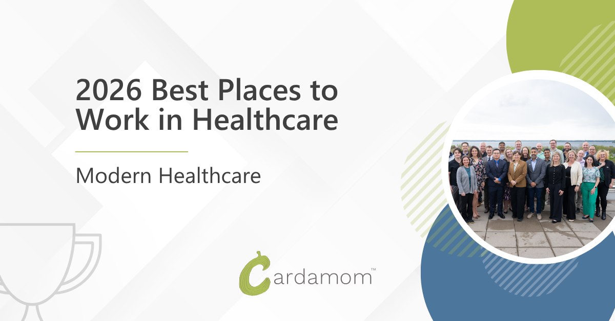 Cardamom recognized as one of the Best Places to Work in Healthcare by Modern Healthcare